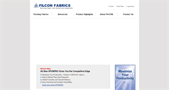 Desktop Screenshot of filcon-fabrics.com