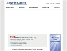 Tablet Screenshot of filcon-fabrics.com